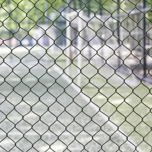 6ft Galvanized Steel Chain Link Fence Roll Diamond Wire Mesh Security Wire Mesh Fencing