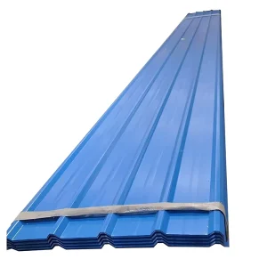 6m 8m Ibr Roofing Sheets 0.4mm 0.5mm 0.8mm Thickness 26 Gauge Black Color Corrugated Steel Galvanize Sheets