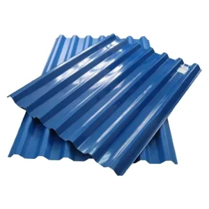 6m Iron Color Corrugated Galvanized Zinc Aluminum PPGI Metal Roofing Sheet Cutting Bending 0.22-0.25mm Thickness