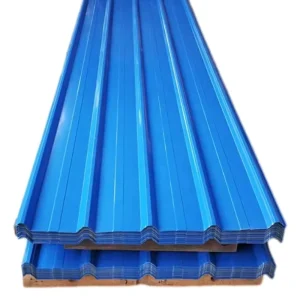 6m Iron IBR Color Coated Corrugated Galvanized Zinc Aluminum PPGI Metal Roofing Sheet