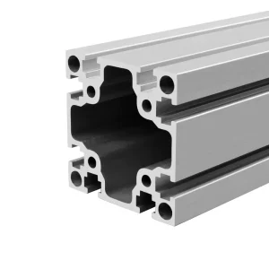 8100 GB6060A 2 Slots Square Slotted Extrusion Building Material Aluminum Profile Connecting in Construction Decoration 6060