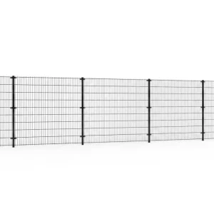 868 Double Wire Galvanized PVC Coated Rodent Proof Australia Style Fence for Stadium Auditorium Isolation Security