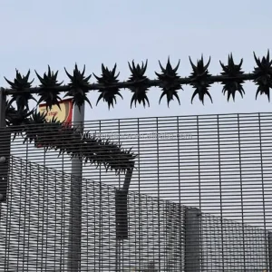 8ft High Security Stainless Steel Mesh Fence for Park