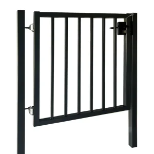 8ft Powder-Coated Metal Swing Wire Mesh Gate for Horse Fences and Cattle Control