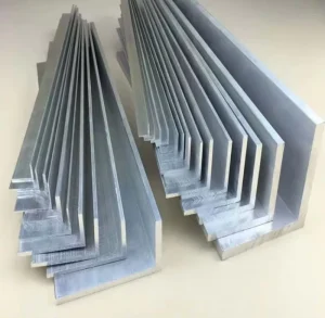 90 Degree Thicker L-Shaped Aluminum Profile Non-Anodized Straight Angle Extrusions for Construction for Decoration Frames
