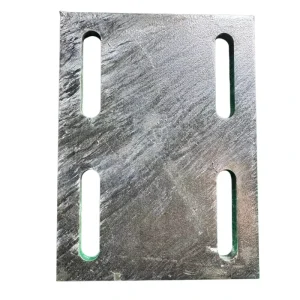 90x200x6 Carbon Steel Zinc Plated Embedded Iron Steel Plate Curtain Wall Accessories Embedded Parts