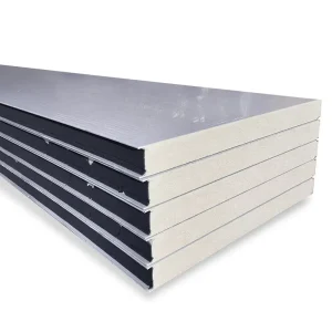 A1 Class Fire Rating Rock Wool Sandwich Panel High R Value Thermal Insulation Metal Roof Siding for Commercial Prefab Building