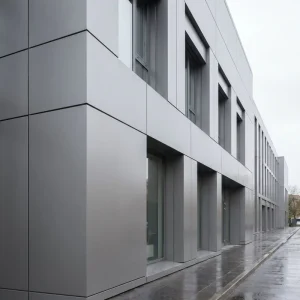 Wall-Mounted Metal Decorative Panel ACM Material Board 3mm 4mm Aluminum Composite Panel