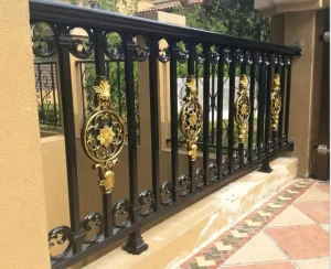 AS2047 TOMA Modern Design Aluminium Balcony Railing Stair Banisters Fences & Balustrades For Villas