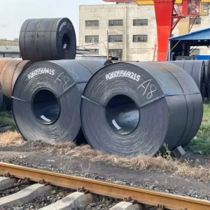 ASTM 1.0-25mm Thickness Black Surface Hot-rolled Steel Coils Provide Steel Process Service