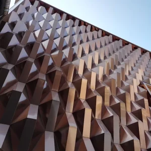 ASTM-Certified 300 Series Stainless Steel Sheets, Decorative Exterior Wall Metal Cladding, Architectural Exterior HL Finish, Cut to Size