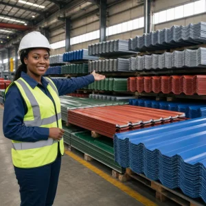ASTM A653 Galvanized Corrugated Steel Roofing Sheets Zinc Coated Metal Iron Plates Building Construction BIS