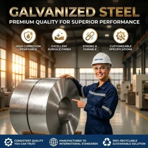 ASTM A653 Standard GI Coil 0.4mm Z150 Galvanized Steel Sheet in Coil for Construction Factory Price