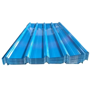 ASTM Standard Color Corrugated Steel Plate Galvanized PPGI Roof Sheet For Construction Roofing Material