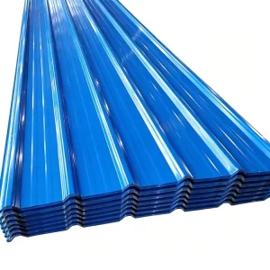 ASTM Standard Galvanized Corrugated Steel Sheet GI Metal Roofing Plate Bulk Supply for Building Construction