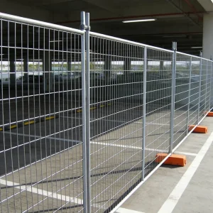 AU Temporary Fence Panel Portable Welded Mesh Barrier Outdoor Security Construction Site Fence