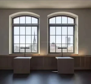 Acoustic Casement Window Galvanized Steel Glass Windows and Doors Factory Direct OEM and ODM
