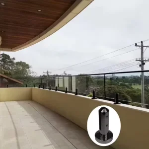 Adjustable 316 Stainless Steel Glass Spigot DIY Rust Resistant Landscape Railing Accessories