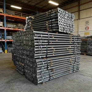 Adjustable Steel Prop Industrial Scaffolding Metal Supports High Strength 800kg Load Capacity for Building Construction Platform