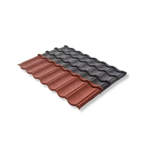 Africa Market Roofing Sheet for Nigeria Kenya Tanzania Aluminum Zinc Steel Stone Coated Metal Roof Tile