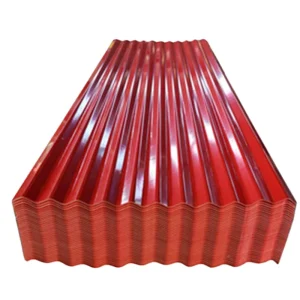 African Corrugated Steel Roofing Sheets IBR 32 Gauge DX51D SGCC Material ASTM Standard Cutting Service