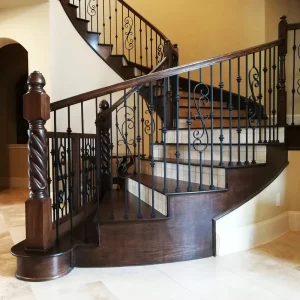 All Kinds of Iron Railings Stair Railings