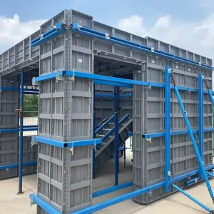 Alloy Steel Flat Tie Reusable Adjustable Size Formwork Panel