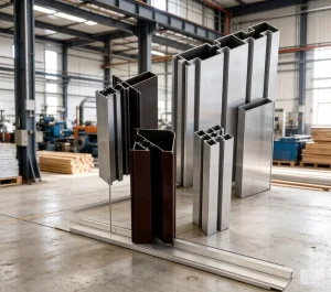 Alu Construction Building Materials Door and Window Aluminum Sections Profiles Aluminum Panama and Bolivia