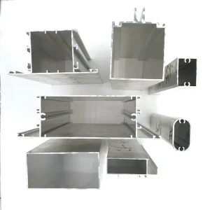 Aluminium Alloy 6000 Series Extrusion Profiles with Cutting Service Anodized Finish for Door & Window Applications