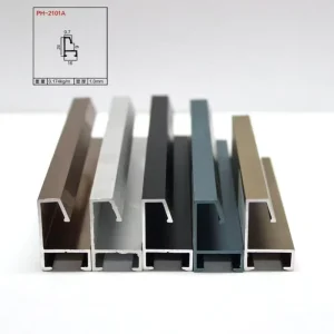 Aluminium Alloy Metal Picture Frames Moulding Aluminum Extrusion Profile