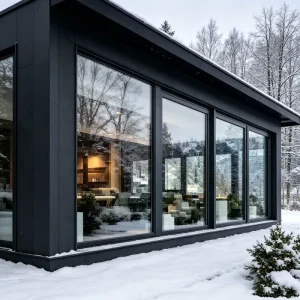 Aluminium Alloy Windows Doors Exterior Soundproof Double Glazed Thermal Break Windows Aluminum Sliding Windows