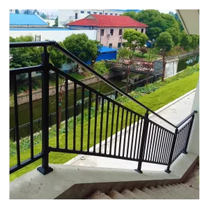 Aluminium Galvanized Steel Iron Balcony Railing Designs Picket Indoor Stair Railings,Modern Aluminum Stair Railing Design System