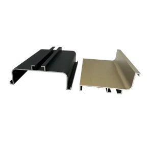 Aluminium Kitchen Cabinet Door Profiles G Shaped Handle Aluminum Profiles for Wardrobe Door and Cabinet