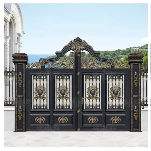 Aluminium Metal Gates Electric Metal Sliding Garden Gate Design Aluminum Sliding Metal Aluminum Sliding Gate
