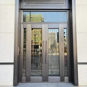 Aluminium Pressed Metal Door Skin for Security Steel Door Modern Stainless Steel Doors for Houses