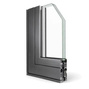 Aluminium Windows Energy Efficient Triple Glaze Thermal Break Aluminum Casement Window European Australian Standard