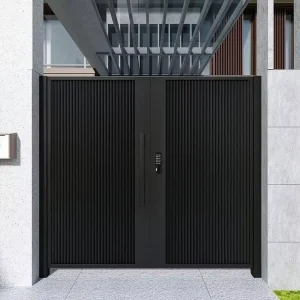Aluminum Alloy Anti-Theft Chinese-Style Villa Entrance and Community Gate for Rural Yards and Communities
