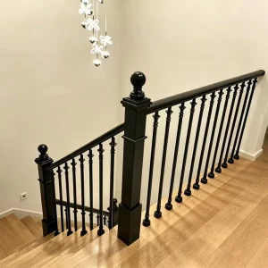 Aluminum Alloy Art Fence Enclosure Villa Wall Balcony Railing Rust Resistant for Garden Hospital Use