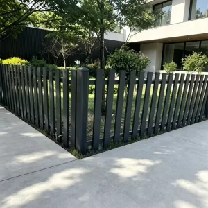 Aluminum Alloy Art Fence for Villa Courtyard Balcony Garden Welding Workshop Cast Design