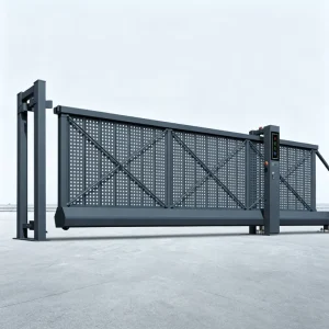 Aluminum Alloy Automatic Cantilever Sliding Gate Outdoor for House
