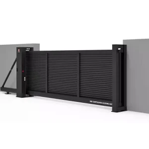 Aluminum Alloy Automatic Electric Sliding Fence Gate, Custom Color