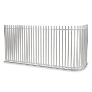 Aluminum Alloy Blade Anti-Climb Security Fence Panels 6 Feet Powder Coated Pool Fence Villa Boundary Anti-Rust OEM Custom