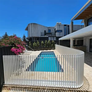 Aluminum Alloy Blade Fence for Security and Greenery in Residential Communities