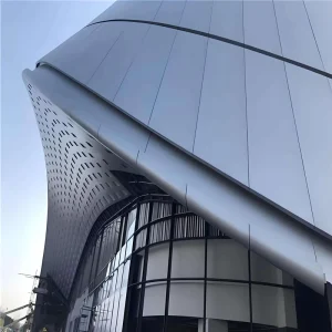 Aluminum Alloy Decorative Panel PVDF Coating Perforated Carved Veneer for Outdoor Villa Apartment Curtain Wall Facade
