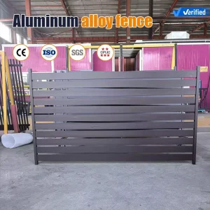 Aluminum Alloy Fence Panels for Outdoor Privacy Gardens Security Farms and Easy to install Villas