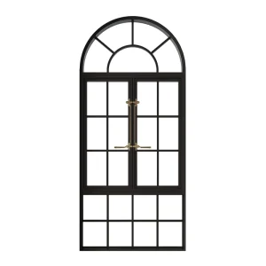 Aluminum Alloy Hurricane Waterproof Double Glazed Casement Windows for Home & Office Use with Onsite Installation