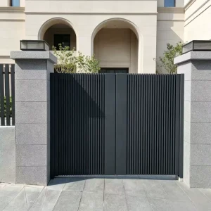 Aluminum Alloy Powder-Coated Customizable Entrance Gate for Houses