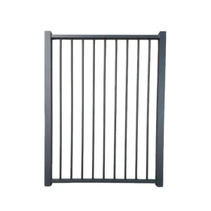 Aluminum Alloy Powder-Coated Walkway Single-Leaf Gate