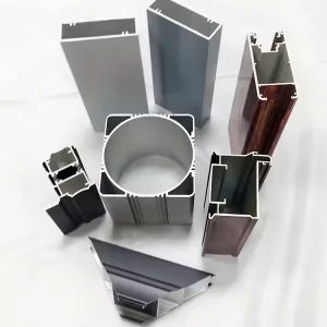 Aluminum Alloy Profiles for Doors Windows Bending Cutting Welding Services 6000 Series High Precision Custom Sizes & Colors