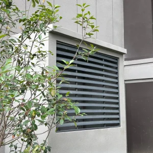 Aluminum Alloy Shutters for Commercial Residential Ventilation Shafts Easy Clean Contemporary Design 5+ Year Warranty